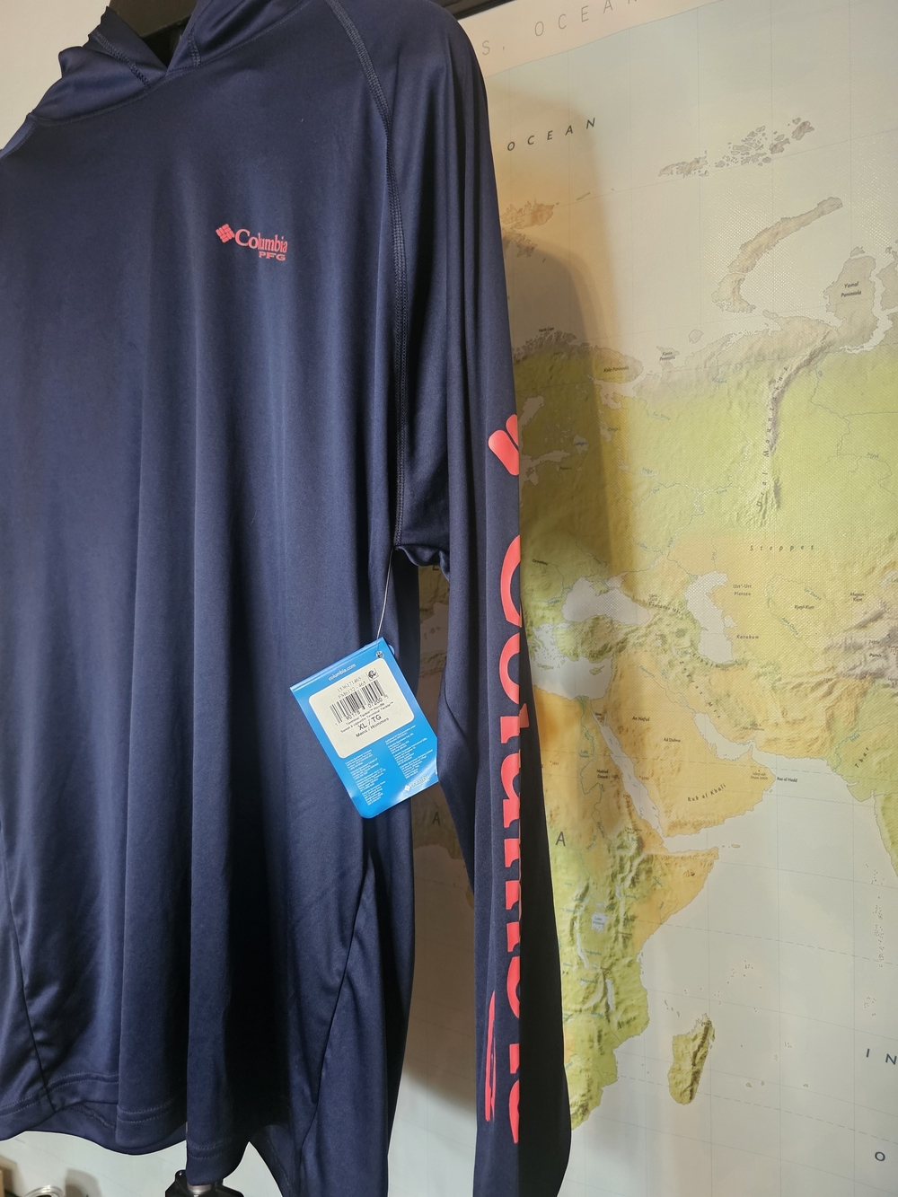 Columbia Terminal Tackle™ Hoodie - Navy Blue - Picture 3 of 5